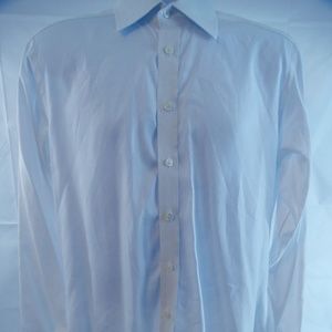 TURNBULL ASSER Mens MED White French Cuff Dress